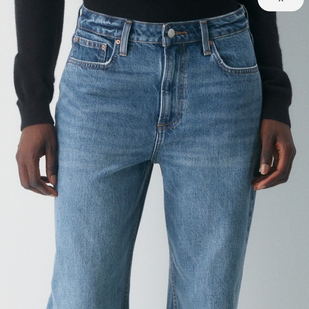 Denim Forum Classic Blue Straight Jeans